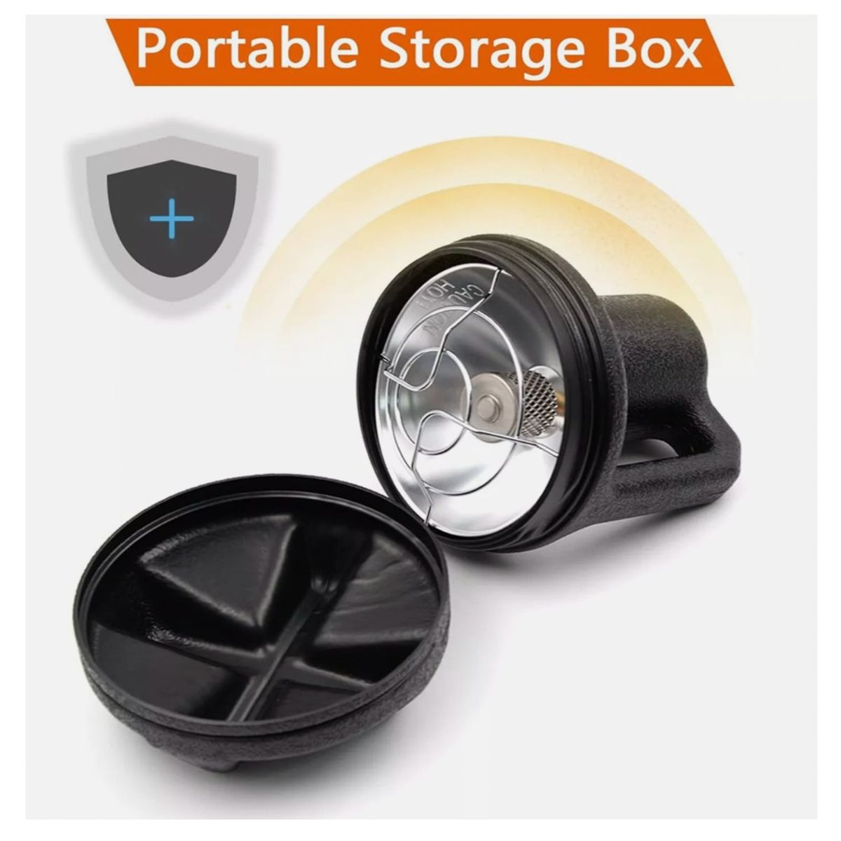 GENERICO - Calefacción portátil para acampar No incluye lata de gas