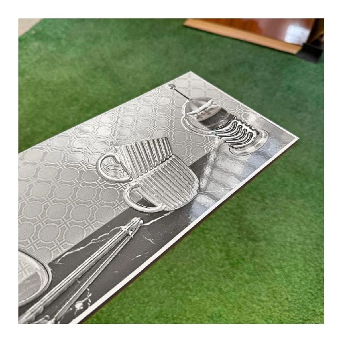 EJESA CREA TU ESPACIO IDEAL - Daileny 15X60CM- Decorados HD Silver - UNIDAD