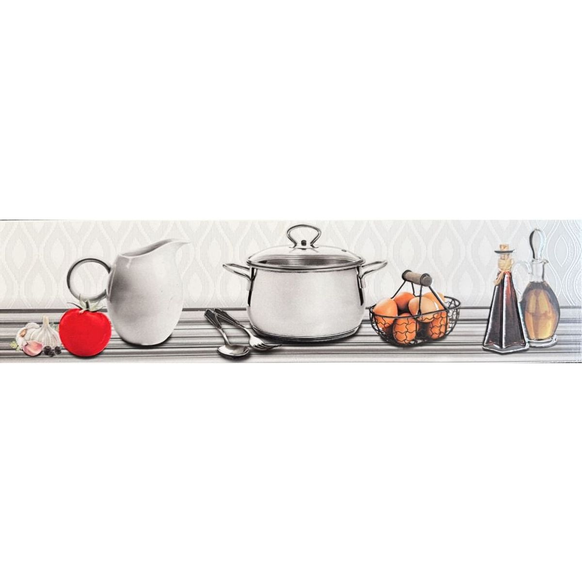 EJESA CREA TU ESPACIO IDEAL - Karen 15X60CM- Decorados HD Silver - UNIDAD