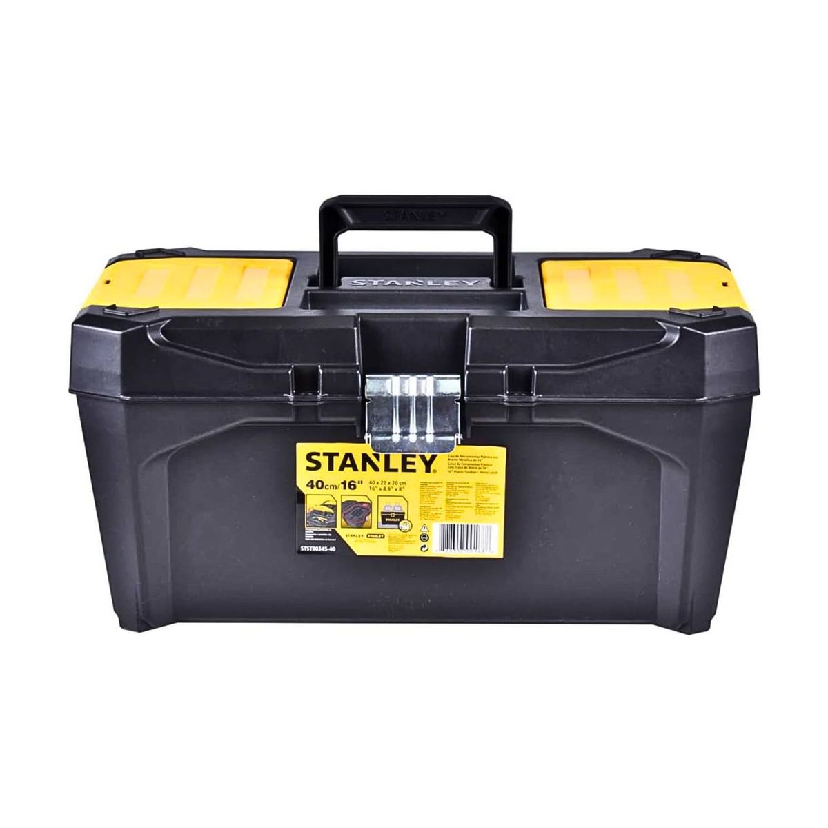 STANLEY - Caja porta Herramientas BROCHE METAL 16 STST80345 STANLEY