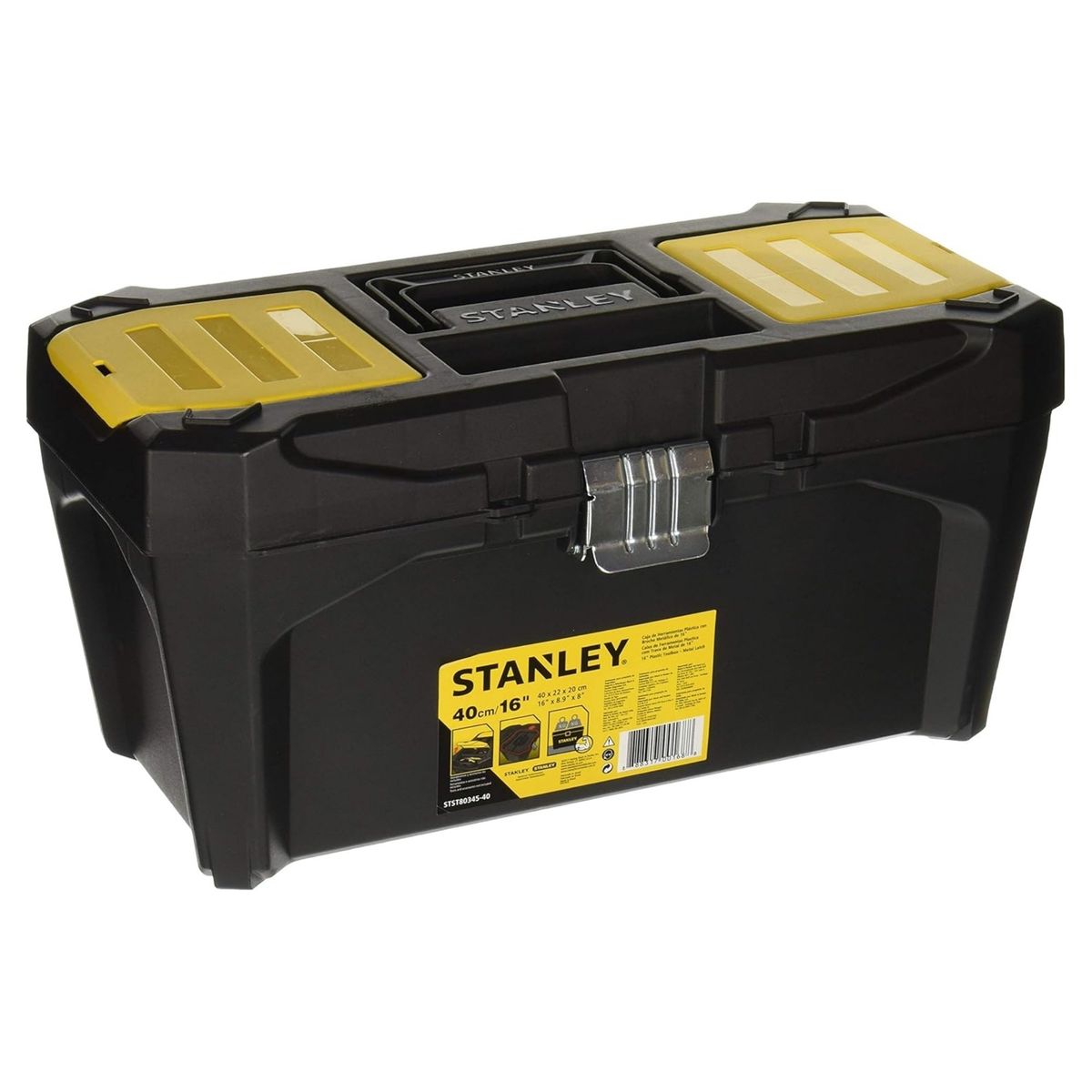 STANLEY - Caja porta Herramientas BROCHE METAL 16 STST80345 STANLEY