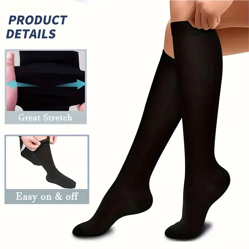 GENERICO - Medias De Compresión 1520mmHg - Hasta La Rodilla