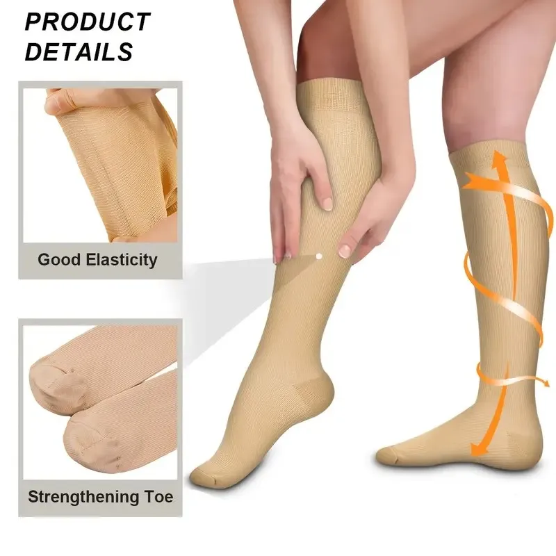 GENERICO - Medias De Compresión 1520mmHg - Hasta La Rodilla