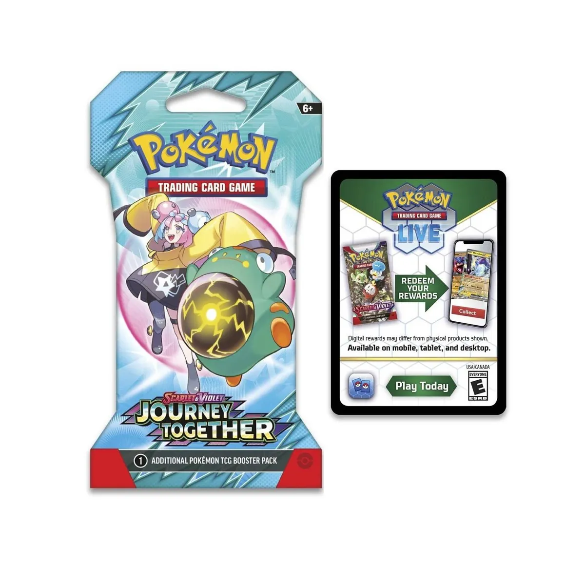 POKEMON - Pokemon TCG Journey Together Sleep Booster Ingles