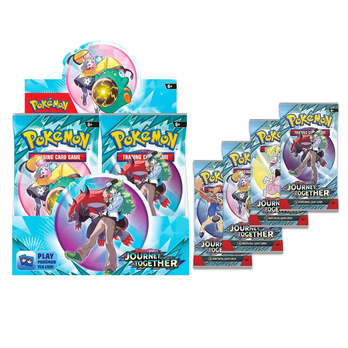 POKEMON - Pokemon TCG Journey Together Booster Display Box Ingles