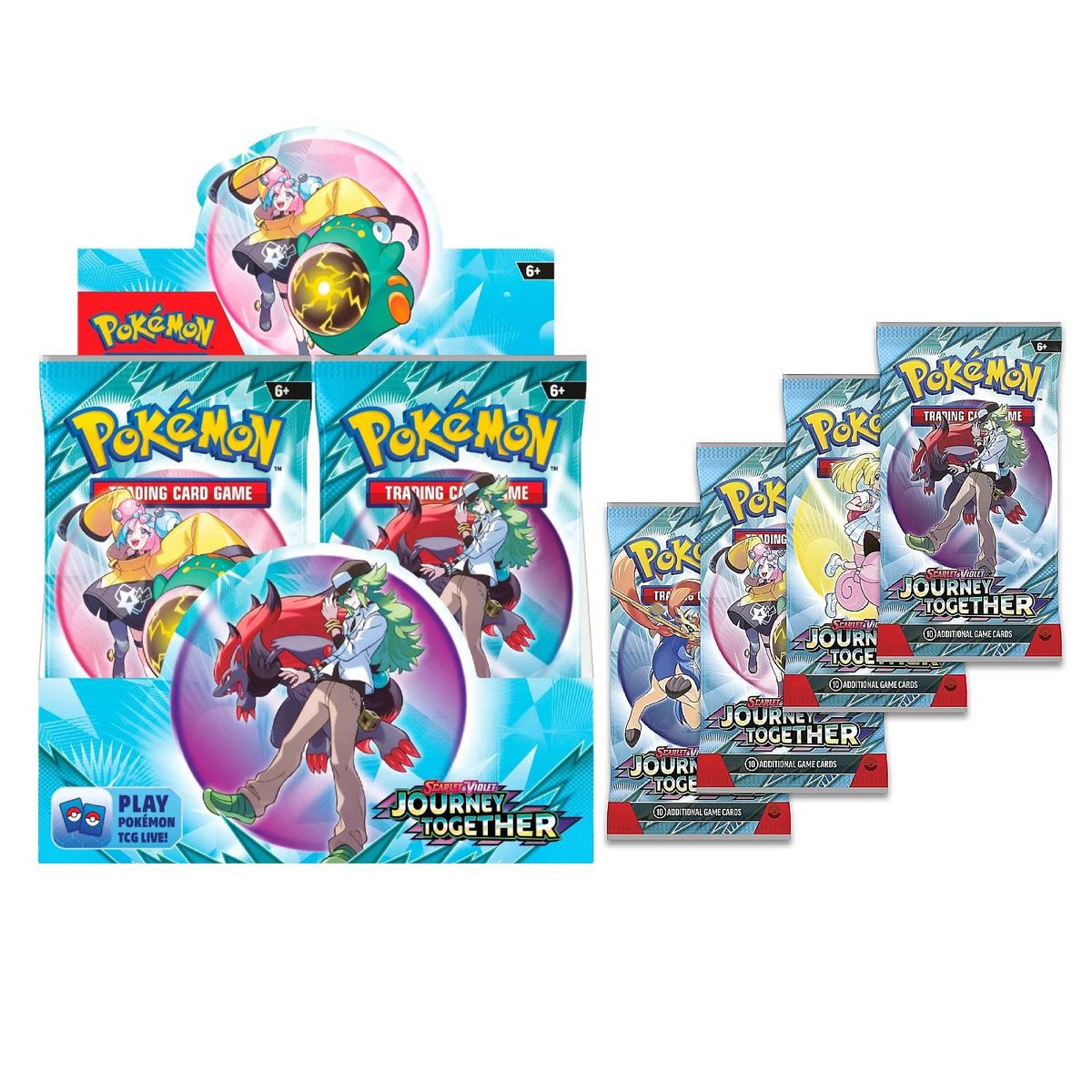 POKEMON - Pokemon TCG Journey Together Booster Display Box Ingles