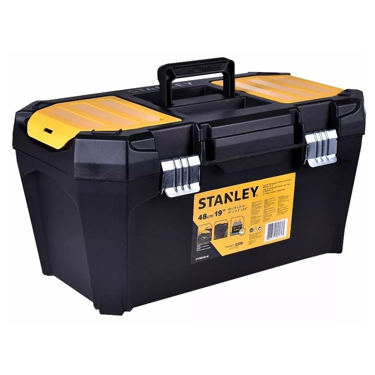 STANLEY - Caja porta Herramientas BROCHE METAL 19 STST80346 STANLEY