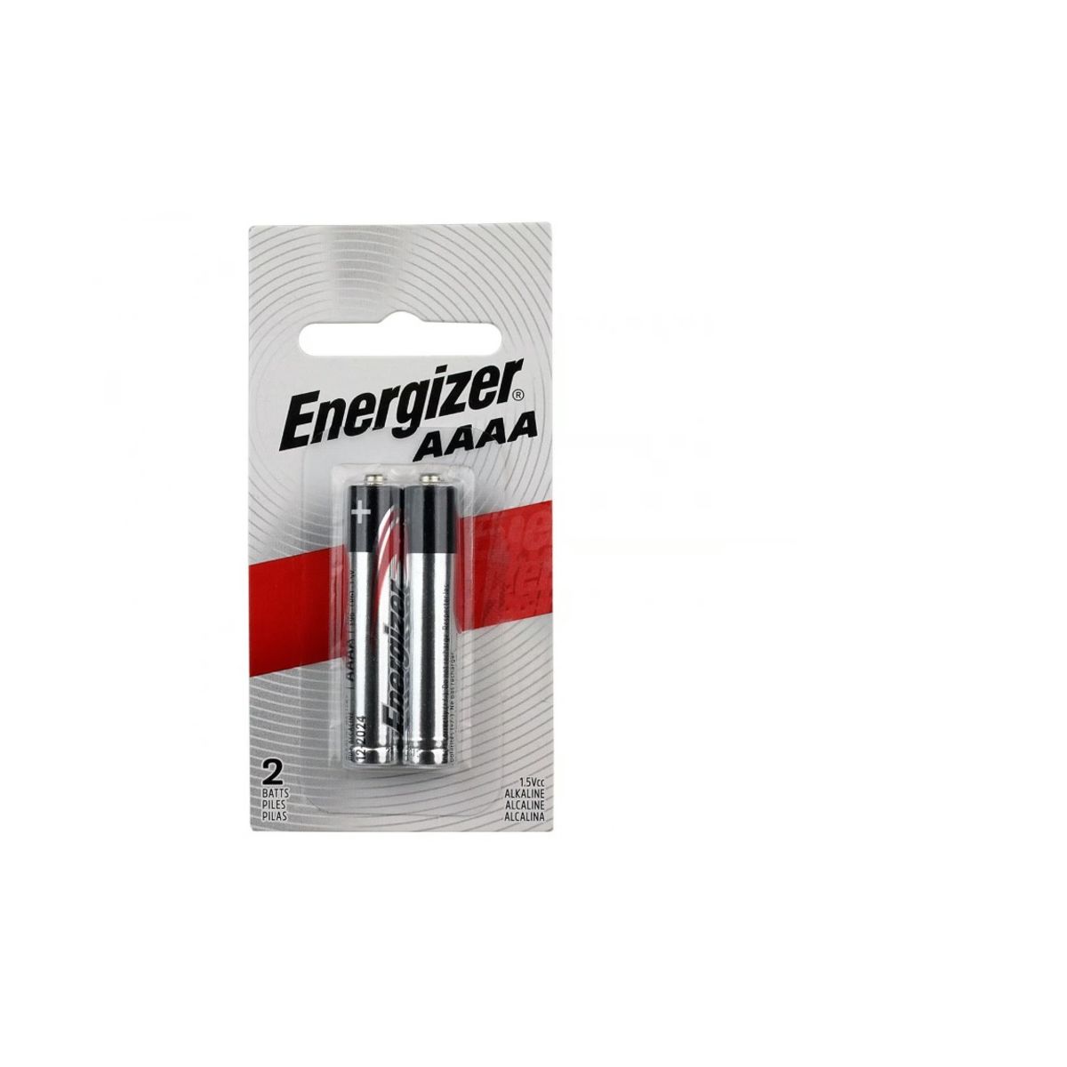 ENERGIZER - ENERGIZER PILA ALCALINA AAAA (4A) – 1.5V – PACK x 2 UNID