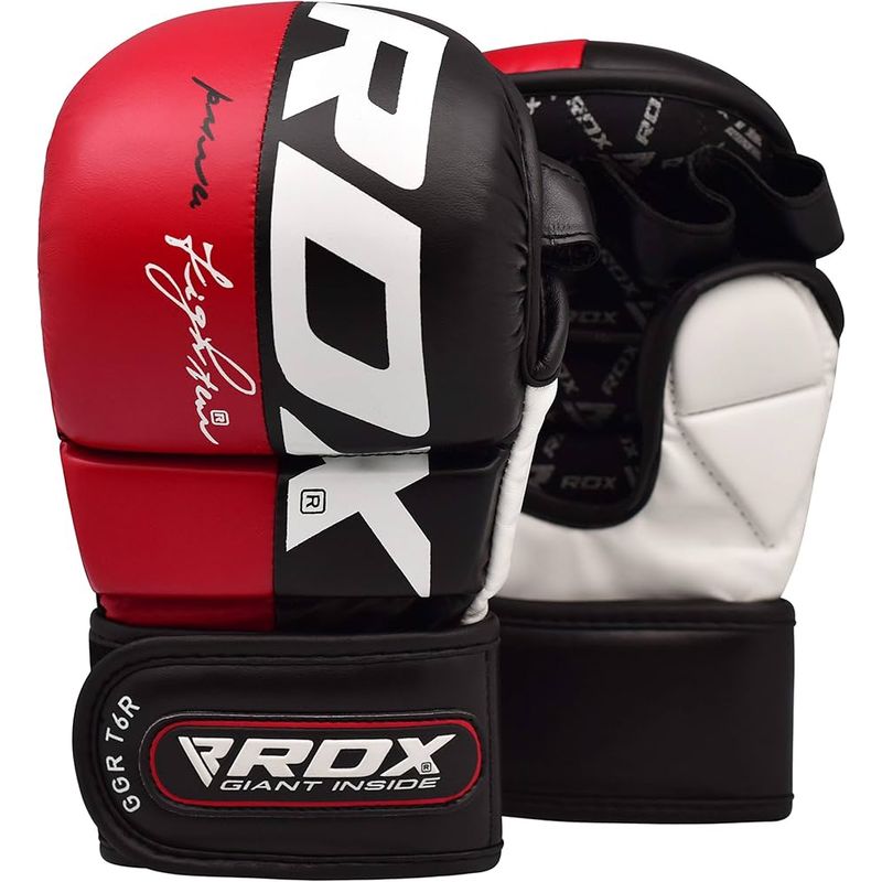 RDX - Guante MMA Competencia RDX T6 Rojo