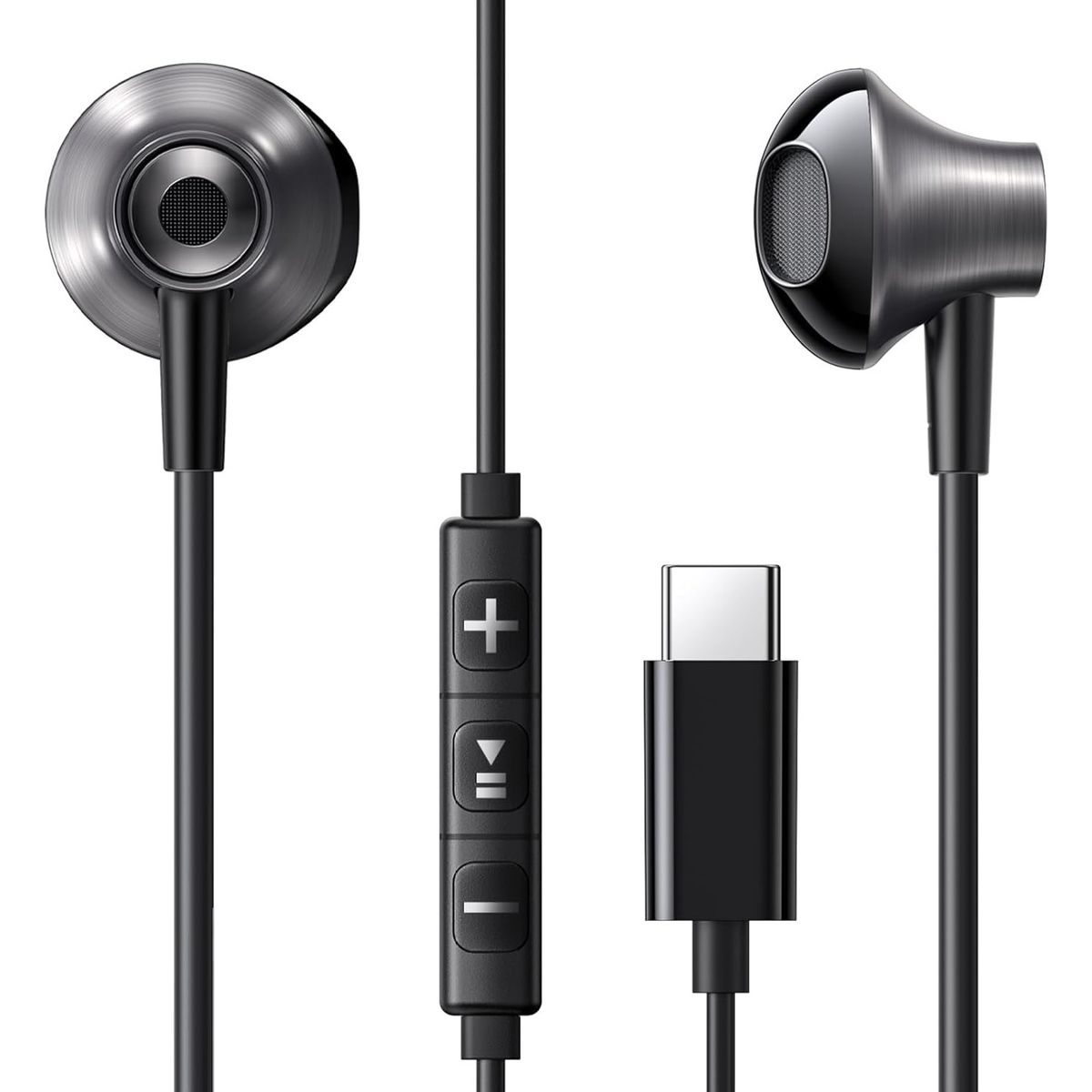 UGREEN - Ugreen Auriculares USB-C Micrófono Semi-in-Ear EP106 - 35756
