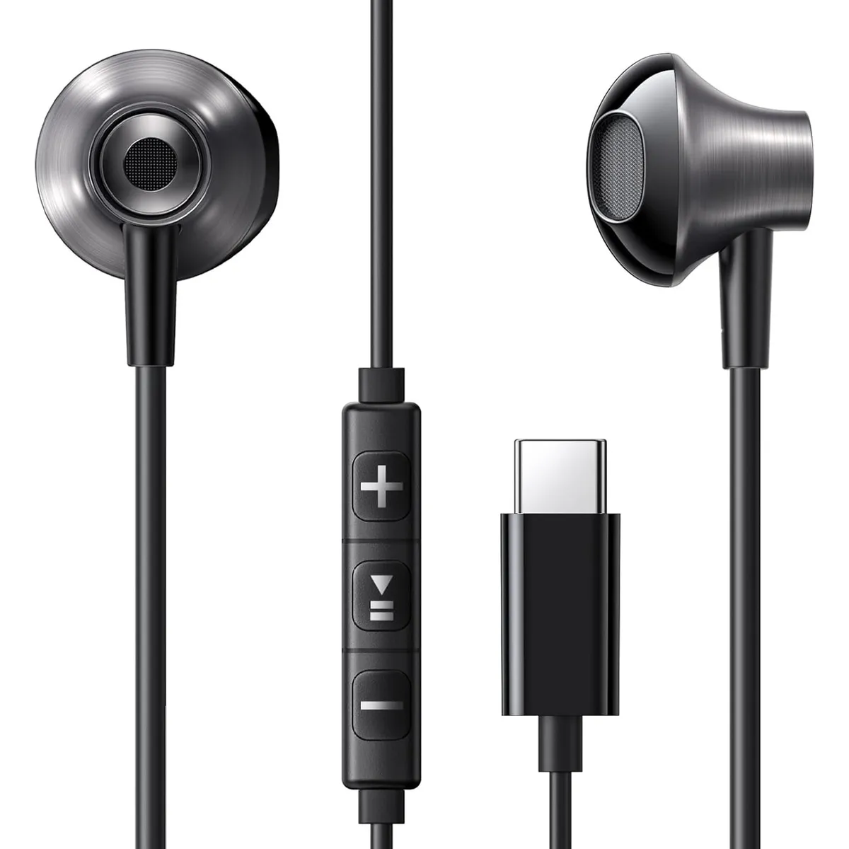 UGREEN - Ugreen Auriculares USB-C Micrófono Semi-in-Ear EP106 - 35756