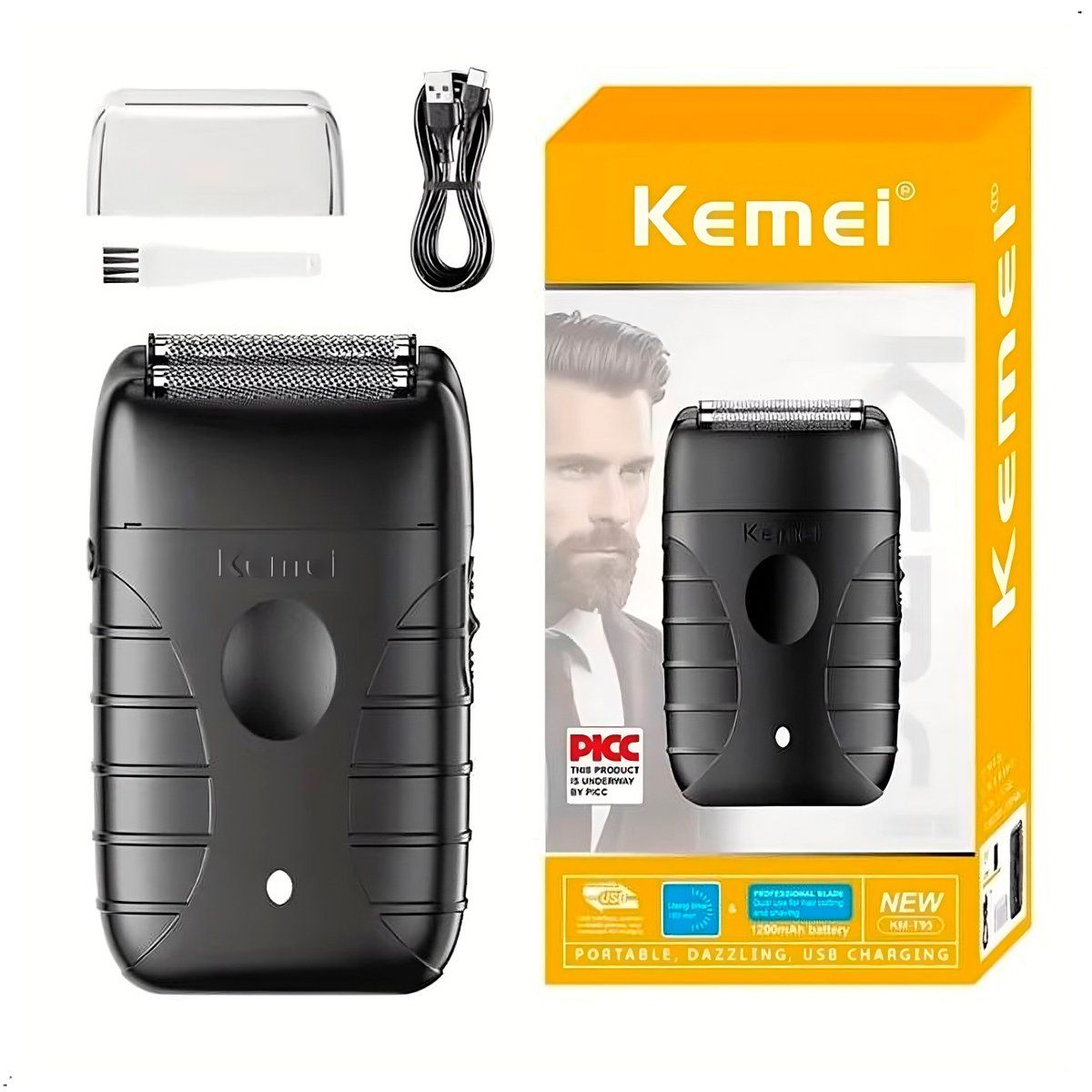 KEMEI - Combo Barbero Profecional Kemei Clipper 2296 Trimmer 2299 Shaver T95