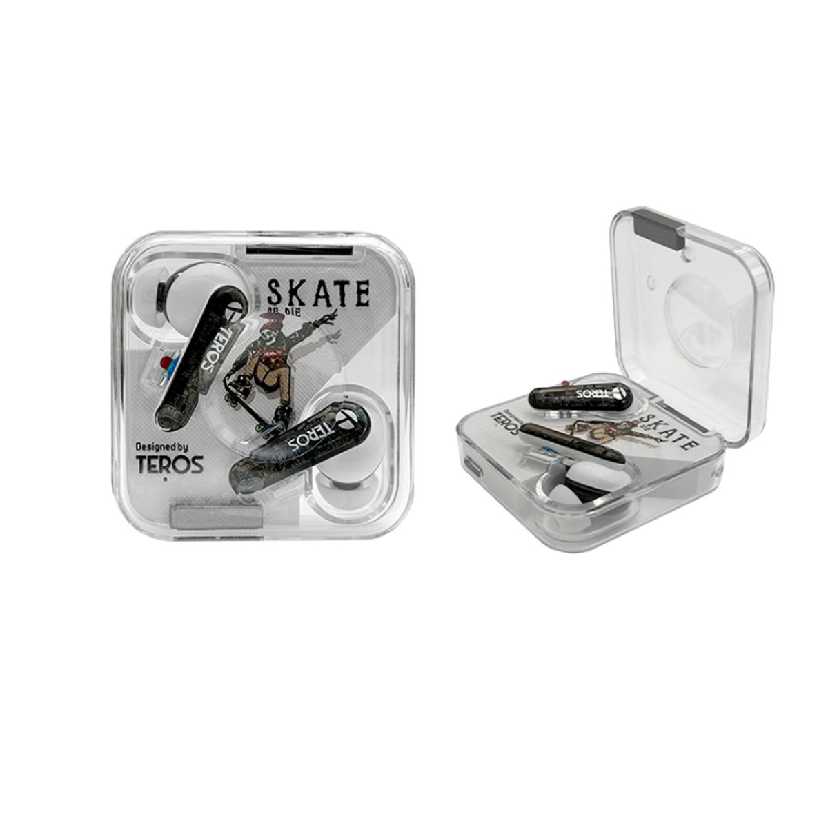 TEROS - Audífonos Teros TE-8072N Bluetooth TWS Blancos