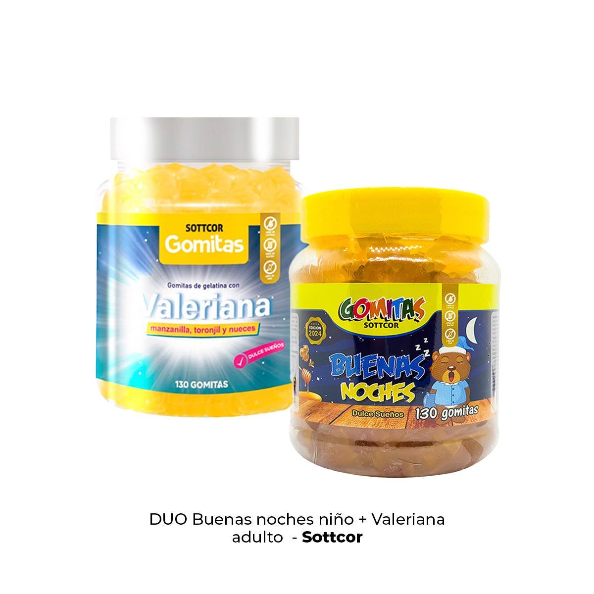 GENERICO - DUO Buenas noches niño + Valeriana adulto