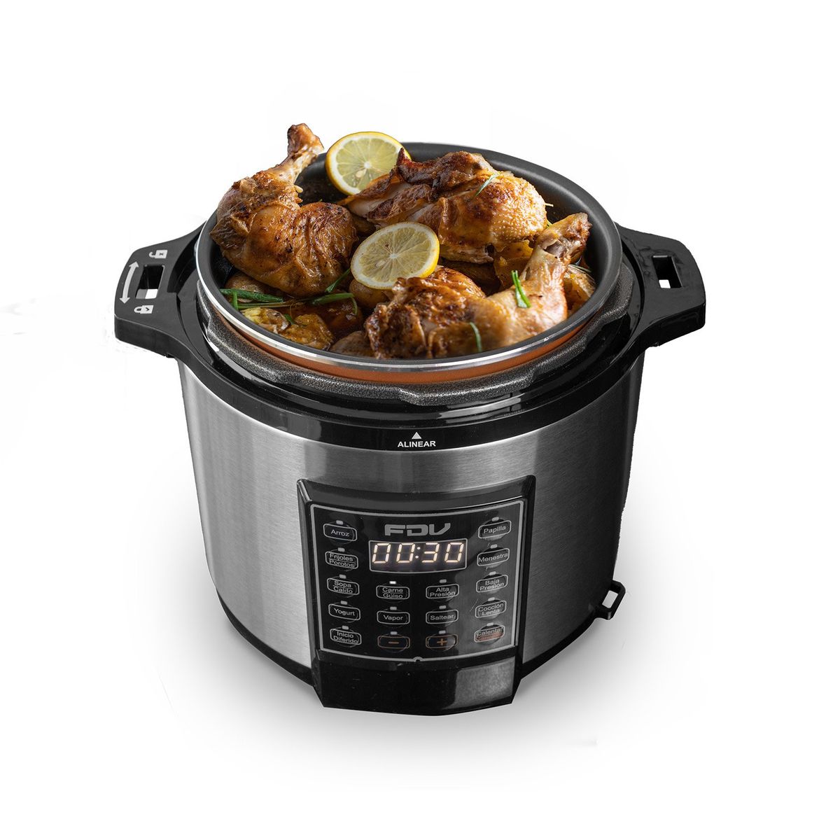 FDV - Olla Multicocción Silver 6 L FDV