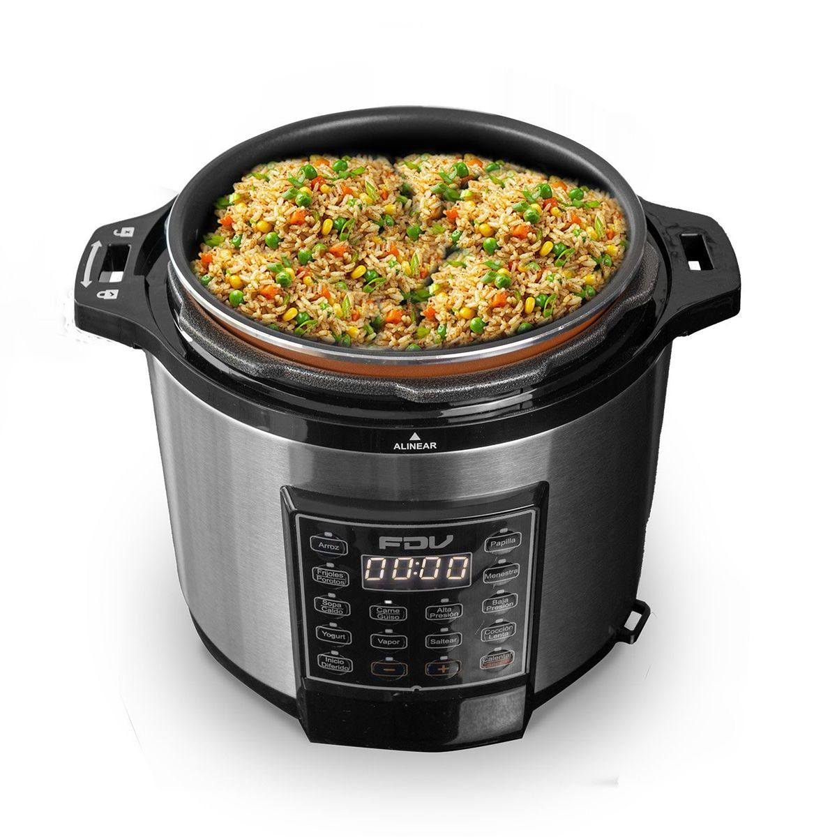 FDV - Olla Multicocción Silver 6 L FDV