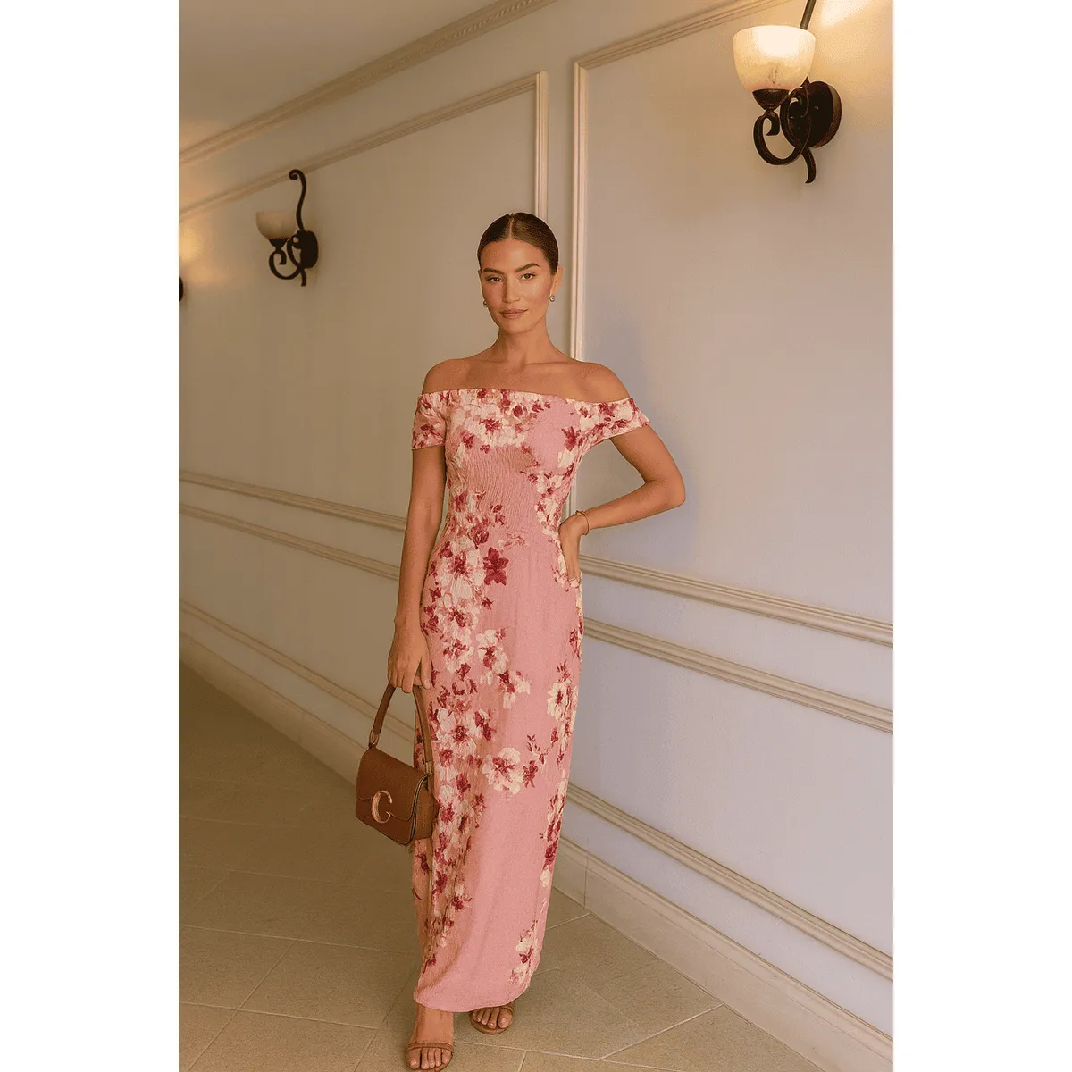 AMA OUTFITTERS - VESTIDO STRAPLESS CLAUDIA