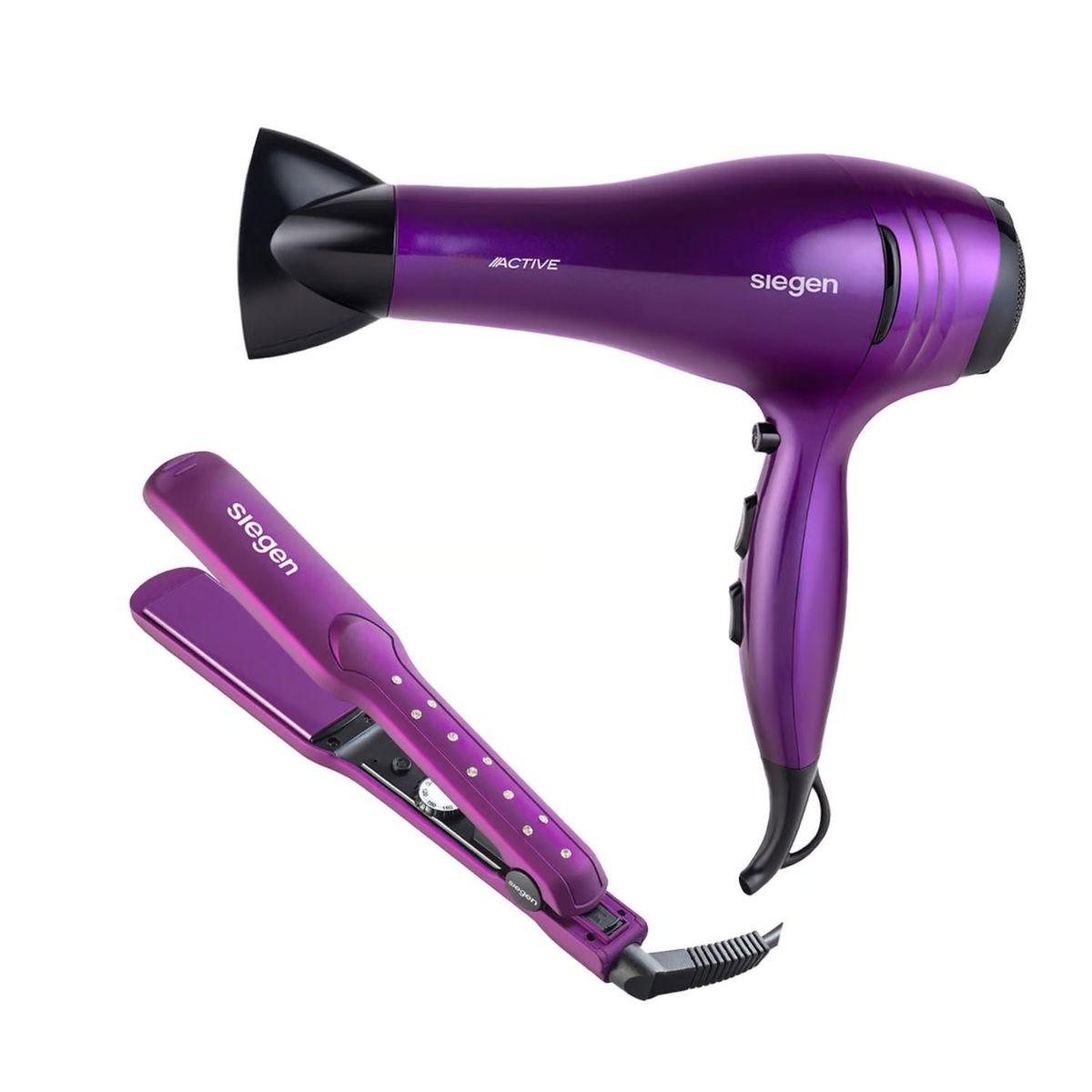 SIEGEN - Secadora de Cabello + Alisadora SG3540  siegen