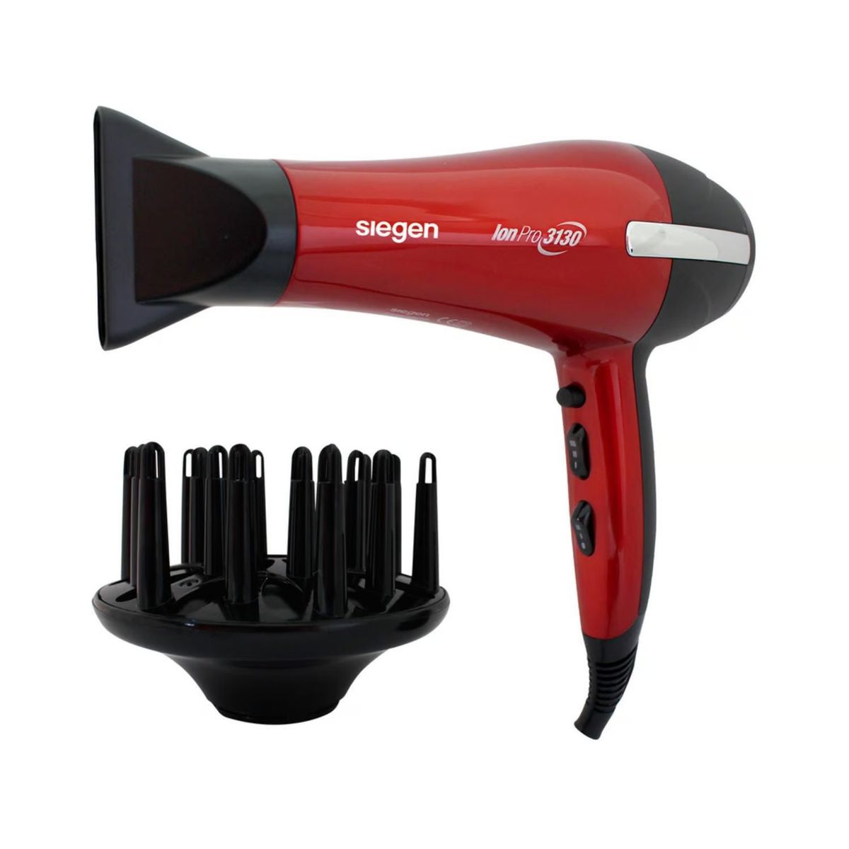 SIEGEN - Secadora de Cabello Sg 3130r Siegen 2200w