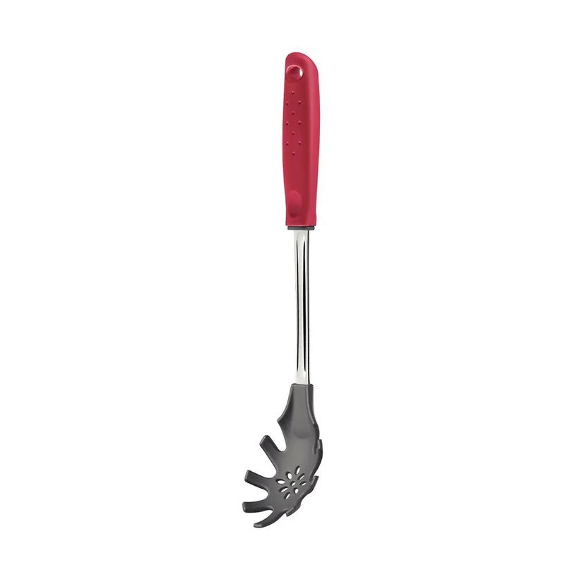 TRAMONTINA - CUCHARA CUCHARÓN PARA PASTAS TRAMONTINA ROJO UTILITA