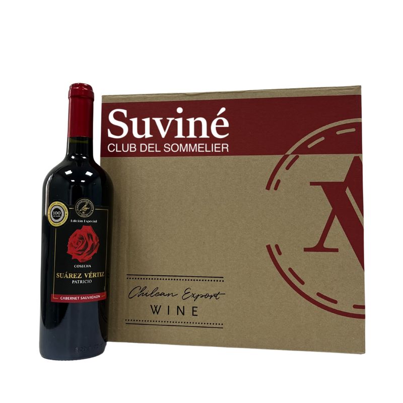 SUAREZ VERTIZ PATRICIO - PACK 12 VINOS CABERNET SAUVIGNON BOTELLA 750 ML