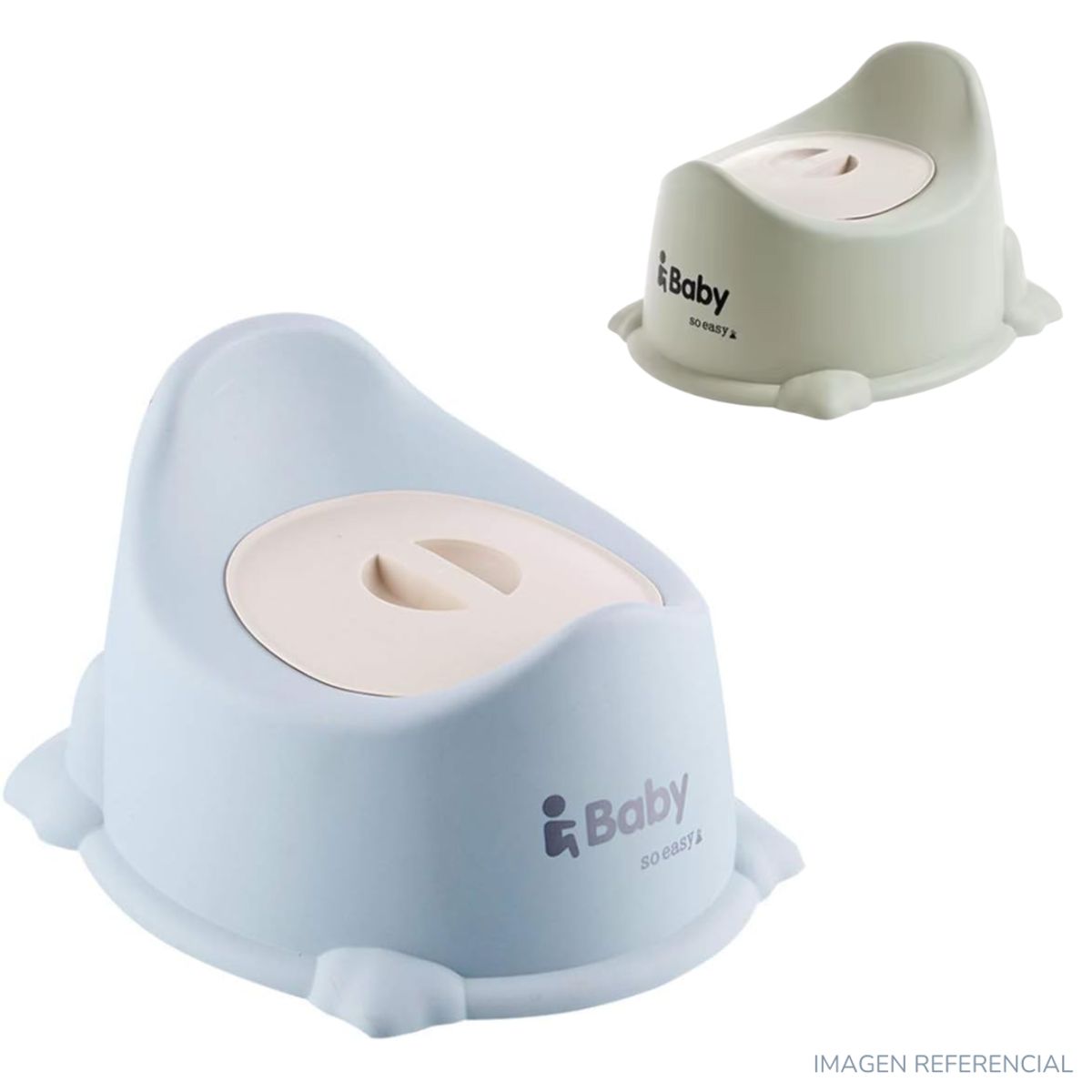 INSPIRA MARKET - Bacín de bebe bacín de entrenamiento niño celeste o verde