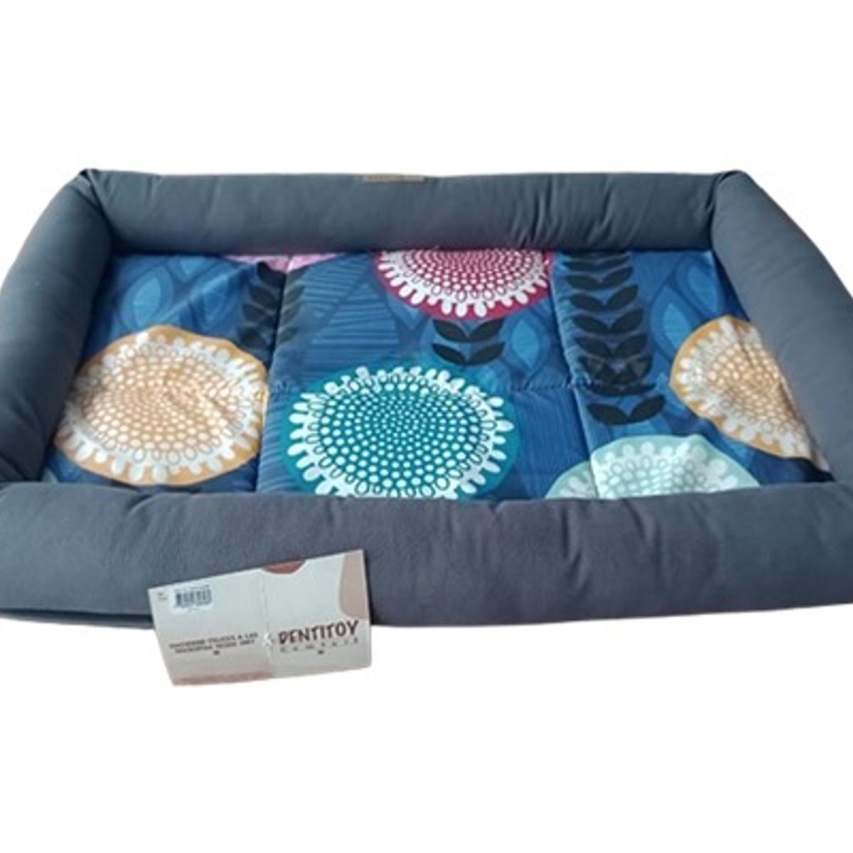 GENERICO - CAMA PARA PERRO TAPETE EXTRA GRANDE COLOR PLOMO