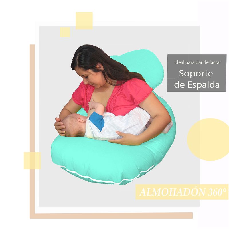 GENERICO - Cojin Ergonomico Embarazada Lumbar 360°