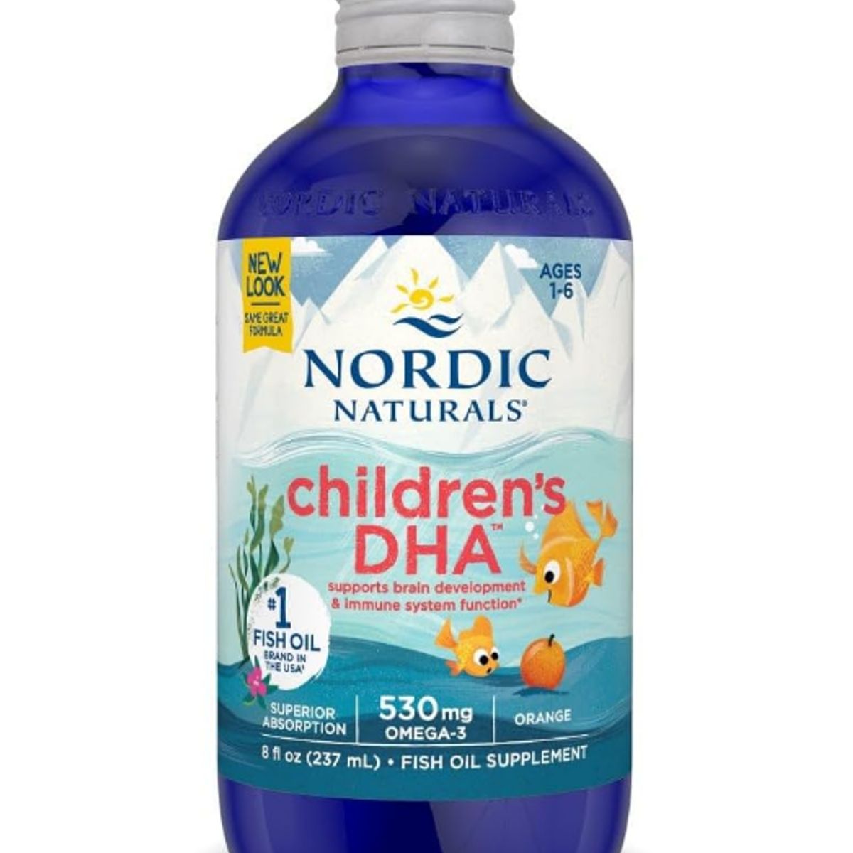 GENERICO - Nordic Naturals DHA líquido para niños Omega-3 - 237ml
