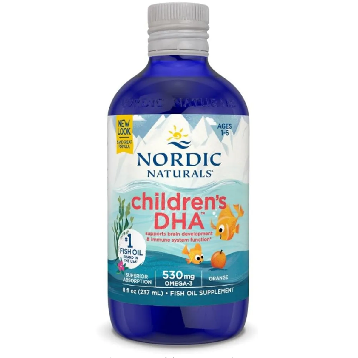GENERICO - Nordic Naturals DHA líquido para niños Omega-3 - 237ml