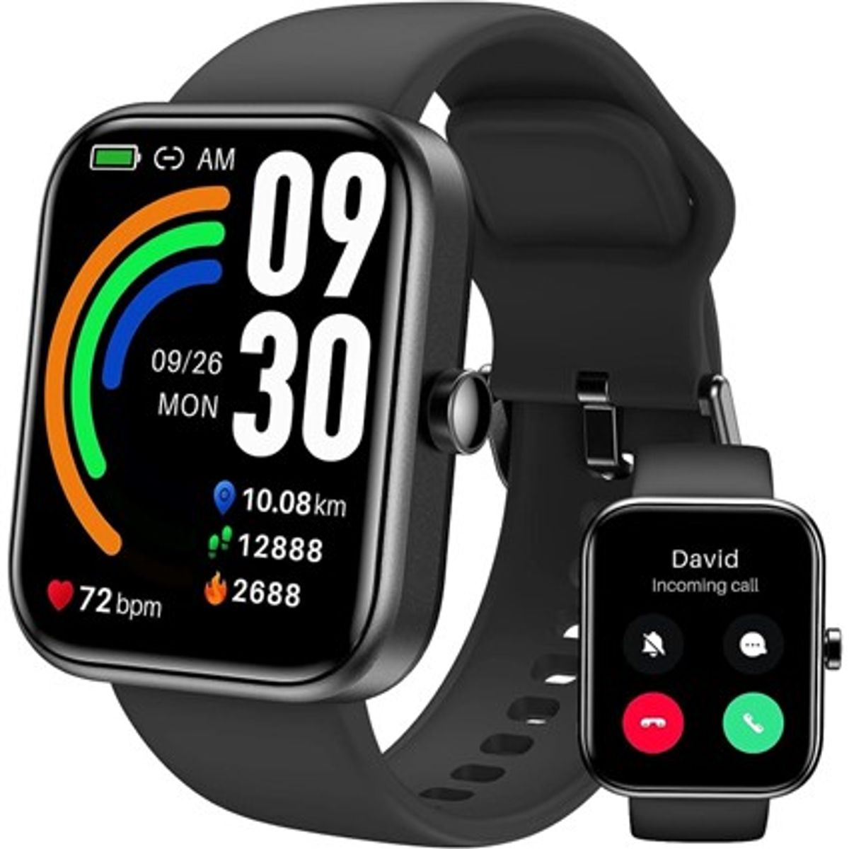 GENERICO - Reloj Inteligente Smartwatch Fit D20 Negro