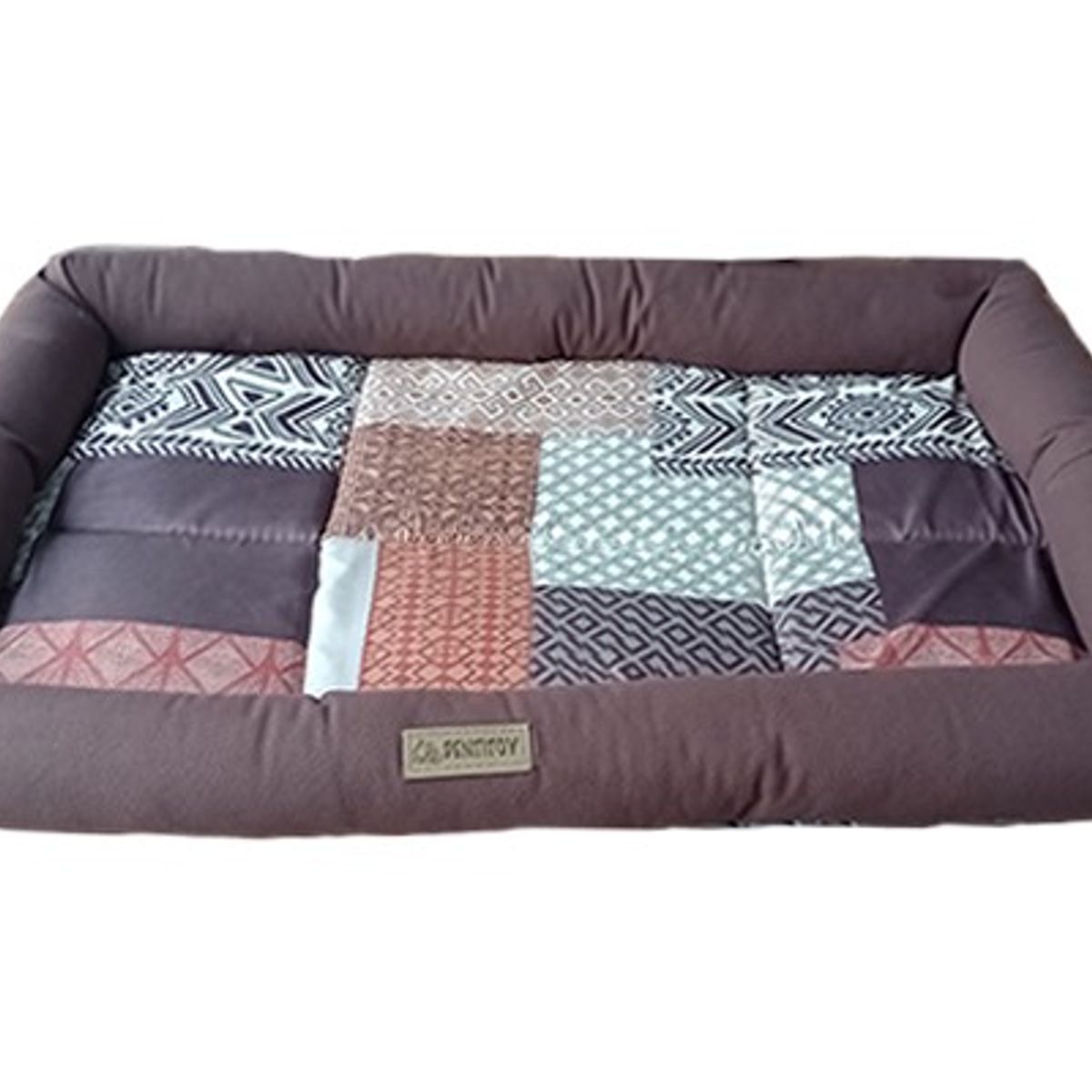 GENERICO - CAMA PARA PERRO TAPETE EXTRA GRANDE COLOR MARRON