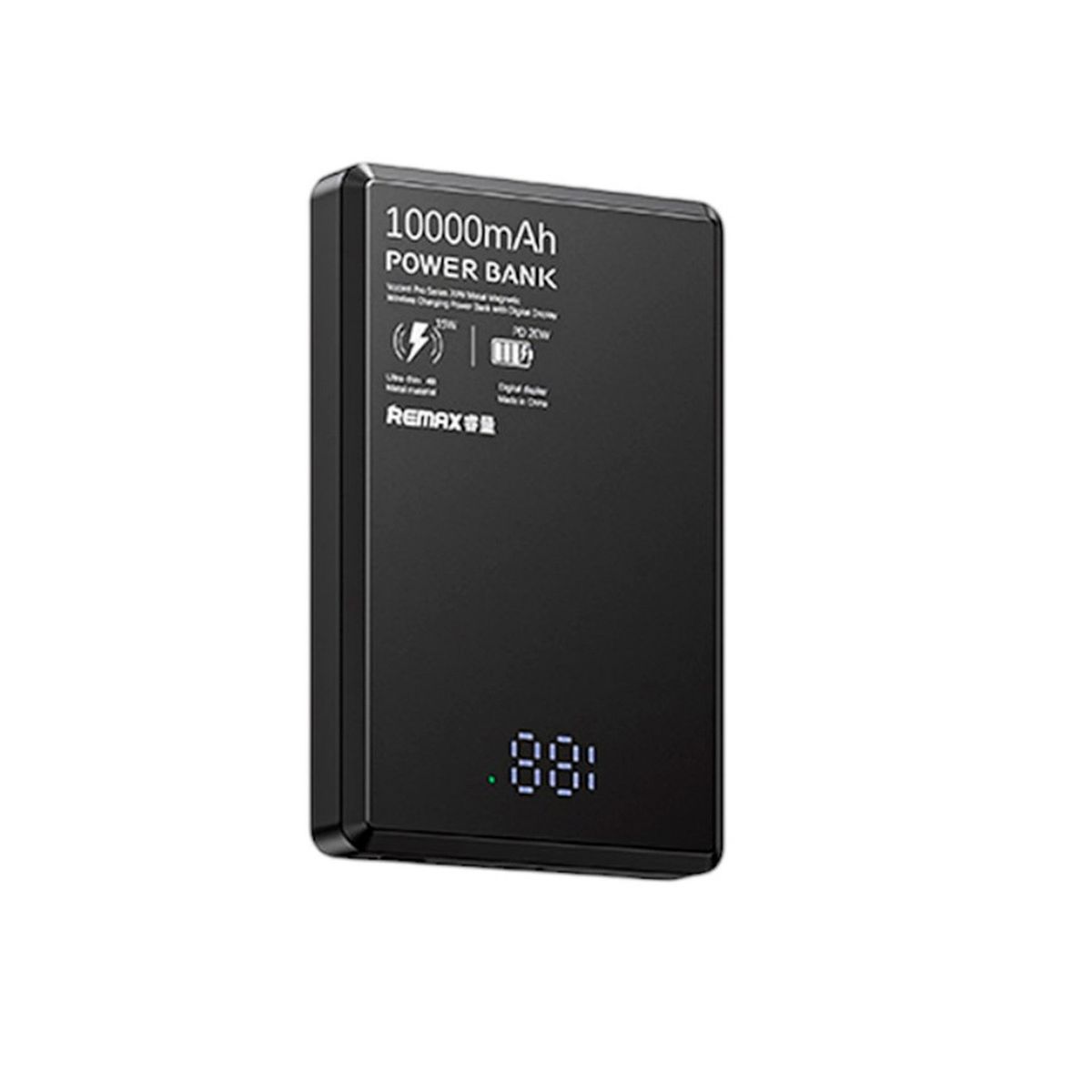 REMAX - Power Bank Magnético Remax RPP-109 Negro 10000mAh 20W