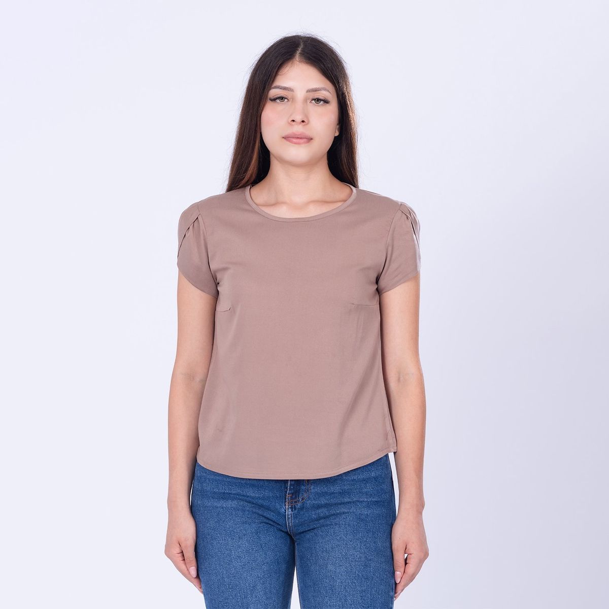 MOCALY - Blusa Casual Mujer Manga Tulipán