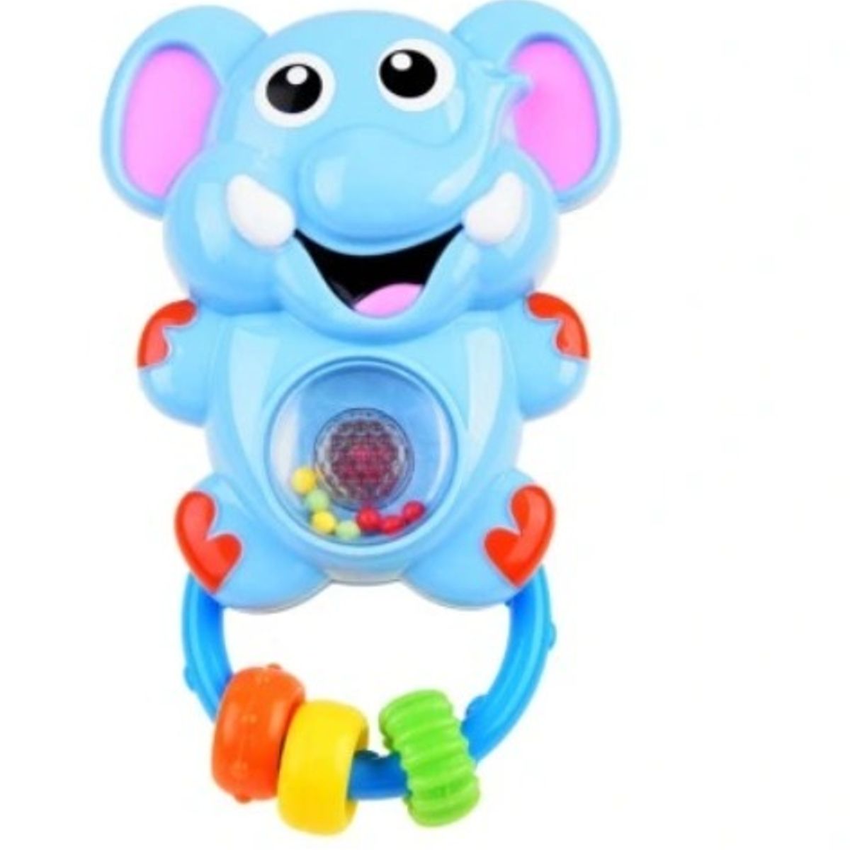 GENERICO - Sonajero para bebé pequeño elefante