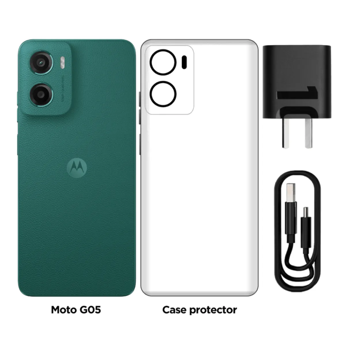MOTOROLA - CELULAR MOTOROLA MOTO G05 4GB RAM 128GB ROM - VERDE PROFUNDO