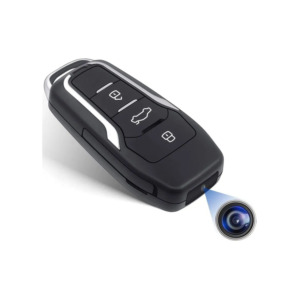 NEO DIGITAL - Cámara espía oculta tipo llave de carro 1080P visión nocturna K820