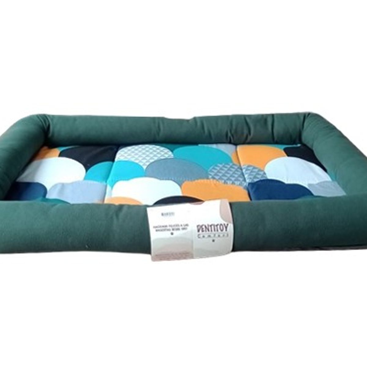 GENERICO - CAMA PARA PERRO TAPETE EXTRA GRANDE COLOR VERDE MILITAR
