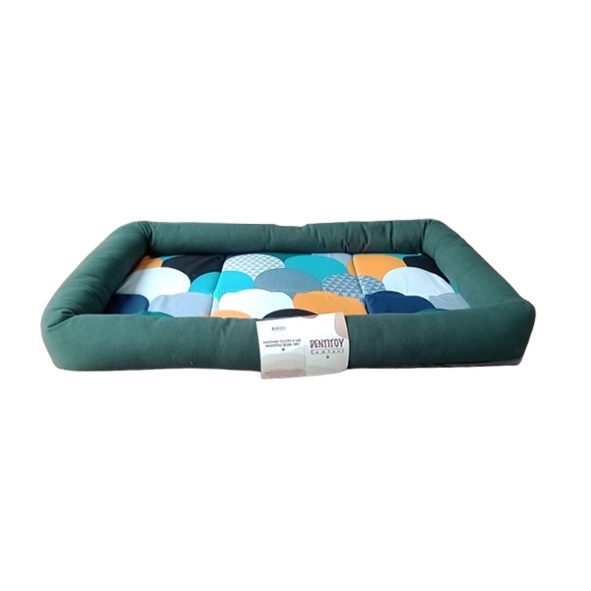 GENERICO - CAMA PARA PERRO TAPETE EXTRA GRANDE COLOR VERDE MILITAR