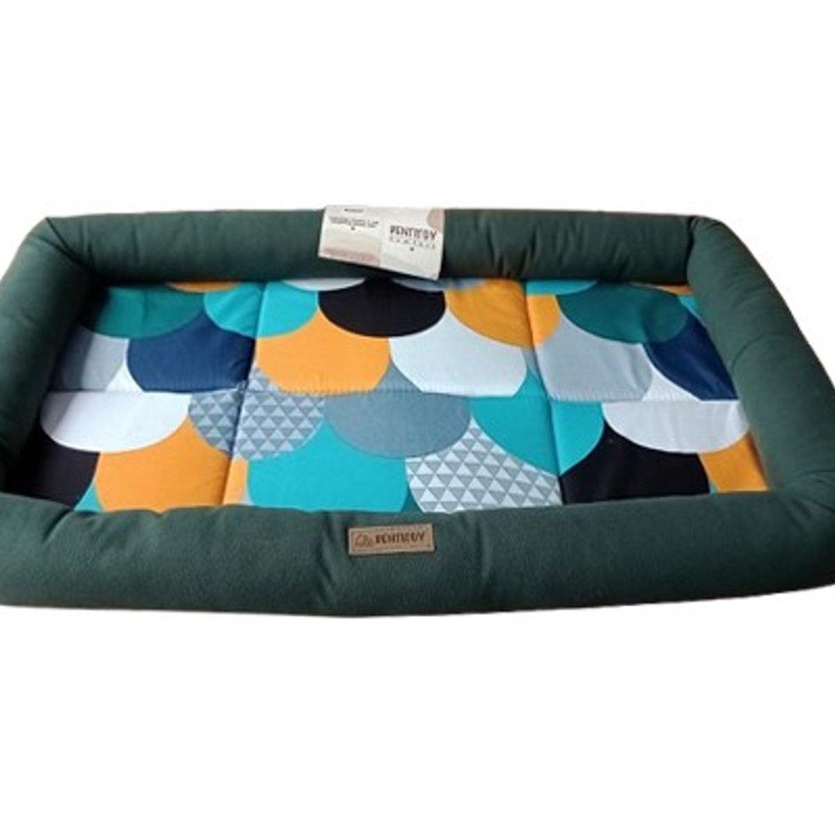 GENERICO - CAMA PARA PERRO TAPETE EXTRA GRANDE COLOR VERDE MILITAR