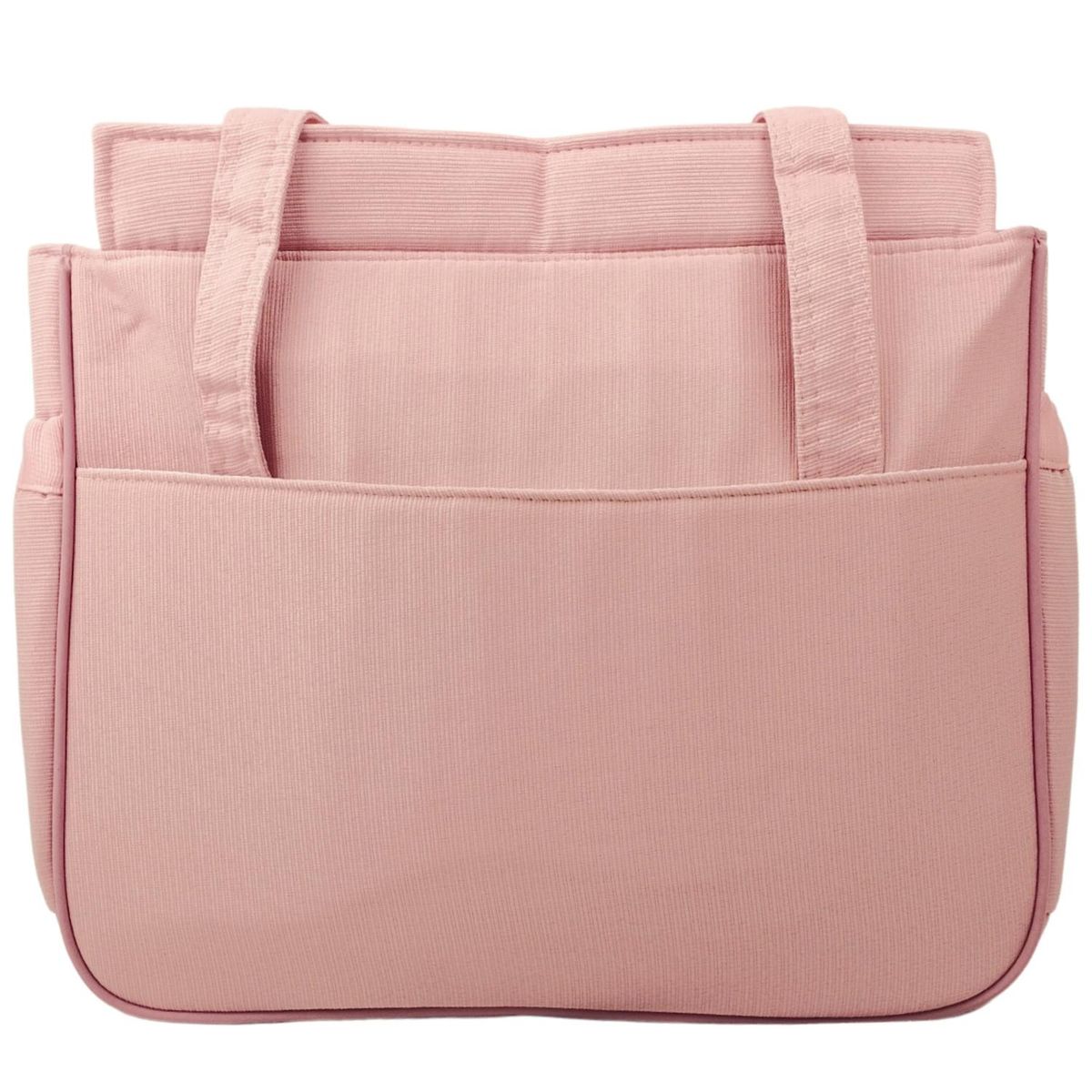 GENERICO - Bolso Pañalera Tela Coco - Palo Rosa