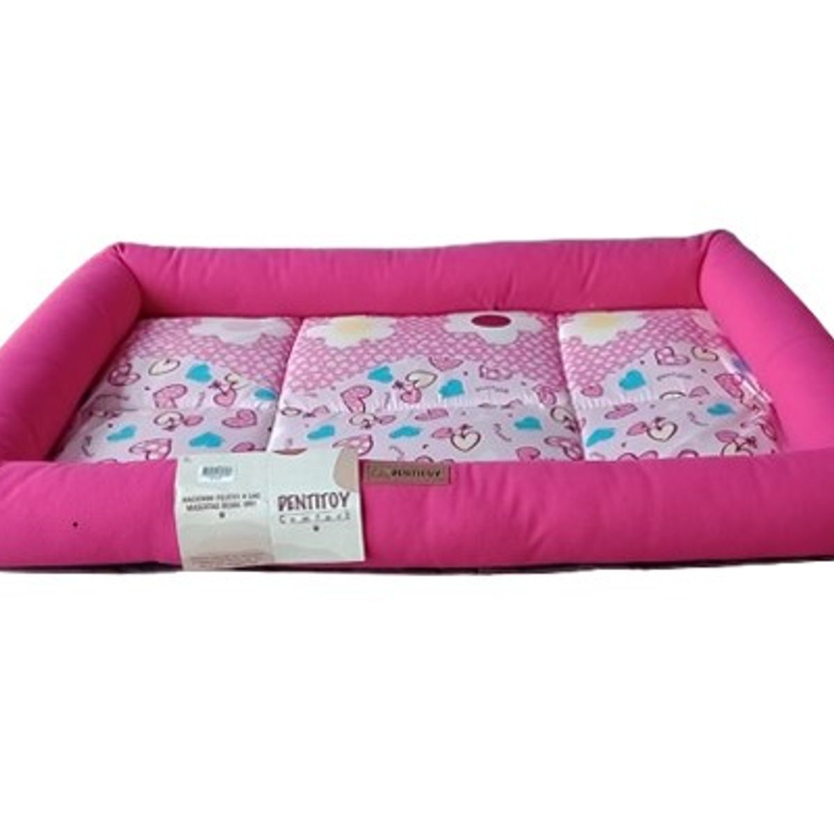 GENERICO - CAMA PARA PERRO TAPETE EXTRA GRANDE COLOR FUCSIA