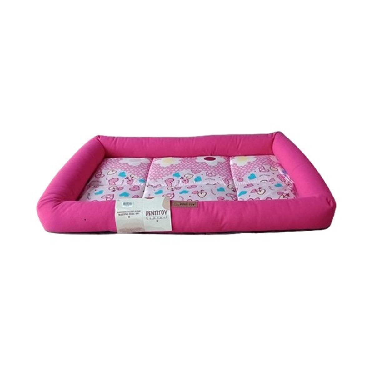 GENERICO - CAMA PARA PERRO TAPETE EXTRA GRANDE COLOR FUCSIA