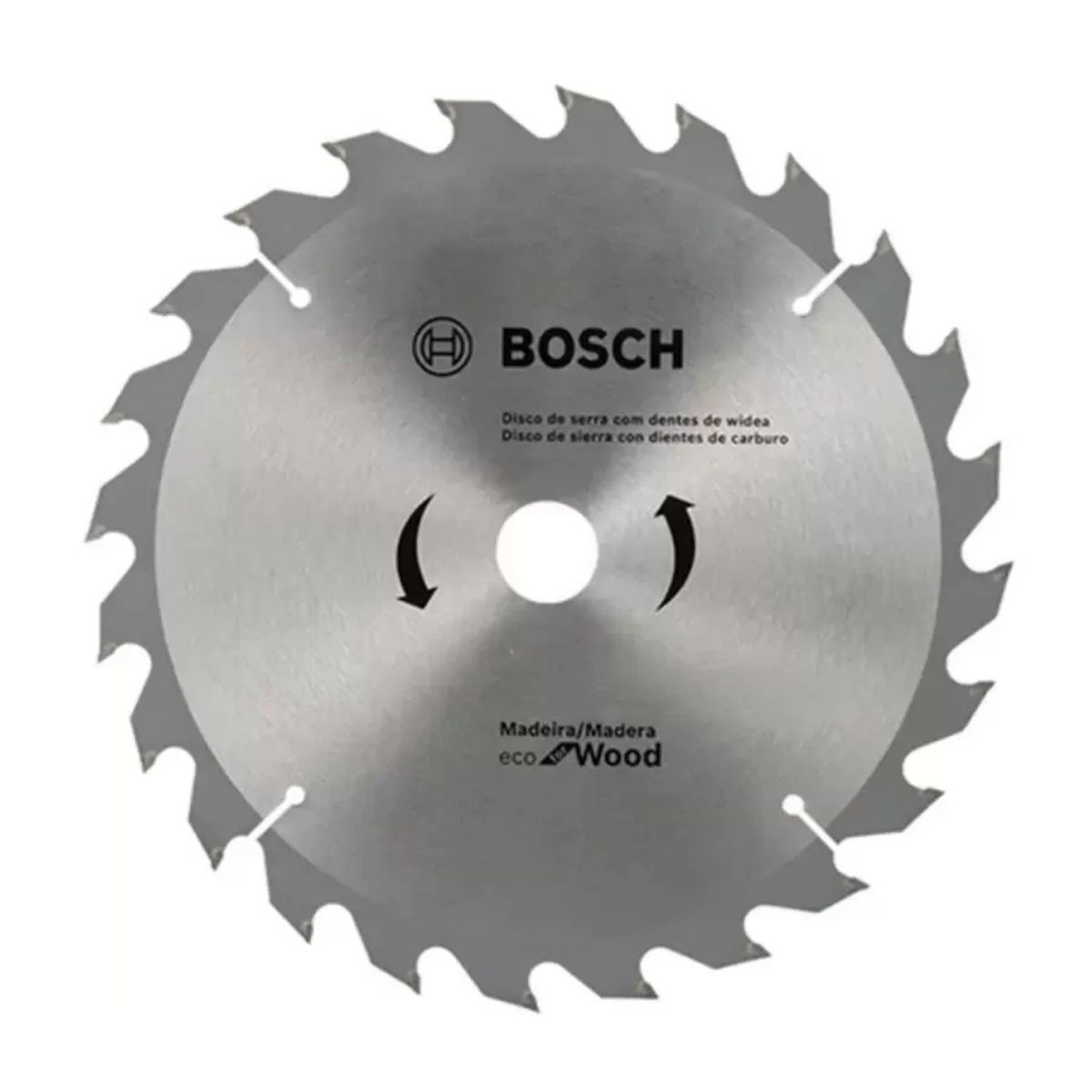 BOSCH - DISCO CARBURADO DENTADO CORTE MADERA 7-¼ X 24D - BOSCH