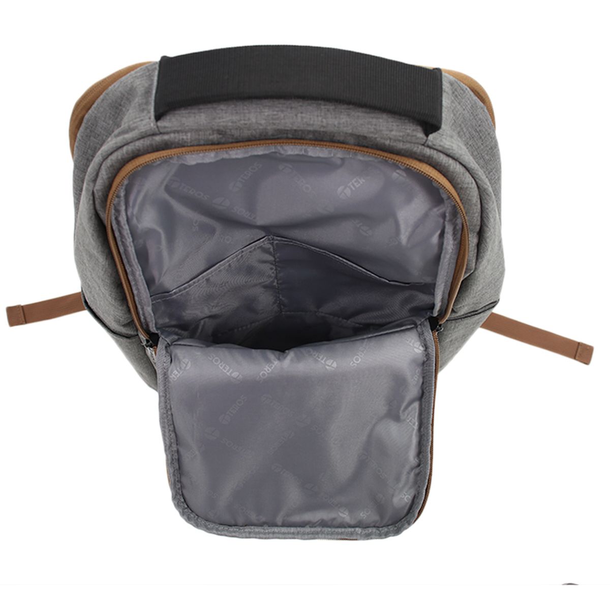 TEROS - MOCHILA NBACTE9023GR TEROS CITY GREY PARA NOTEBOOKS