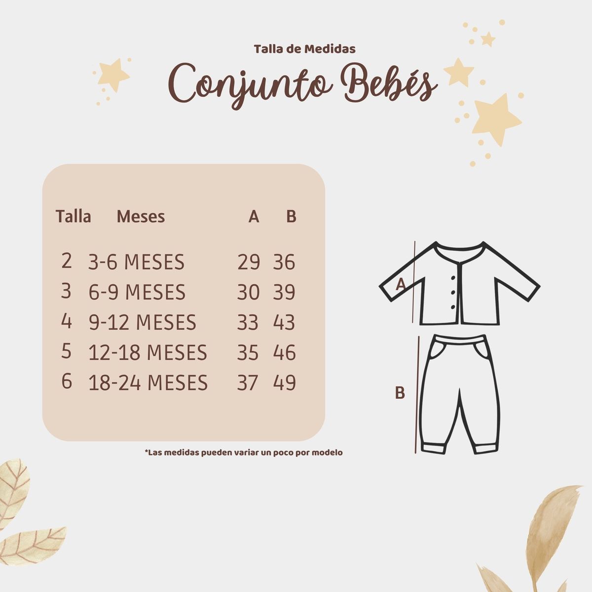 PETITE FOURMI - Conjunto Fusionado Bunny Garden