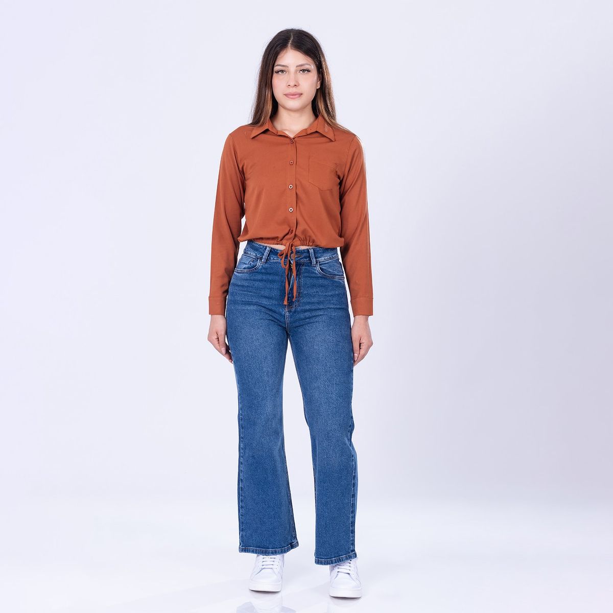MOCALY - Blusa Casual Mujer  Manga Larga