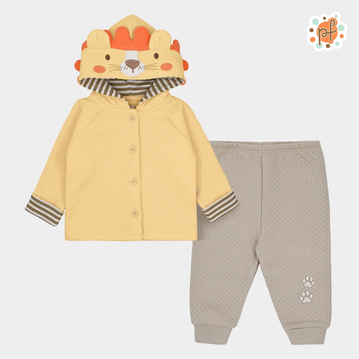 PETITE FOURMI - Conjunto Fusionado Leo Maiz Bebe