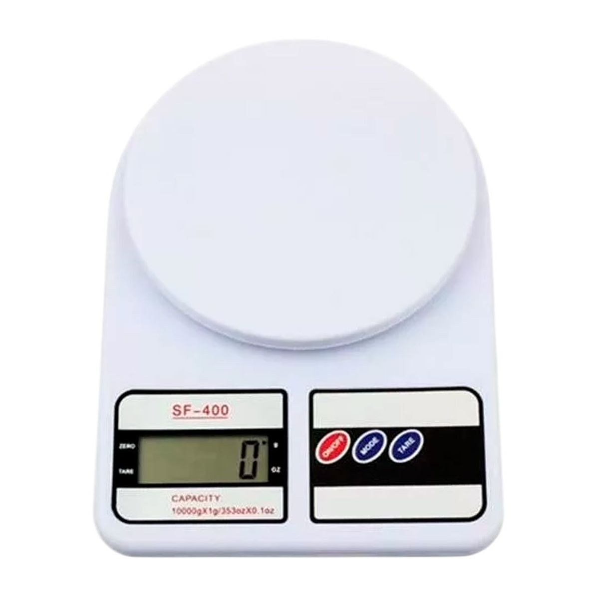 GENERICO - Balanza Gramera Digital De 10kg Color Blanco