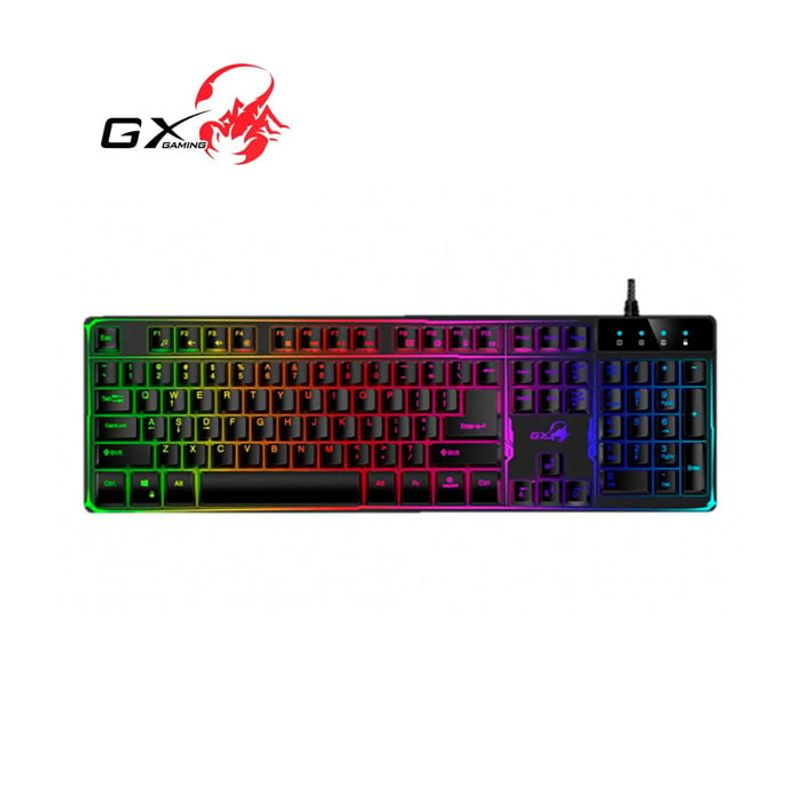 GENIUS GX - Teclado Genius GX Gaming Scorpion K8 RGB LED USB